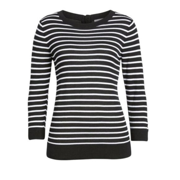 1901 Back Button Crewneck Sweater - Picture 3 of 10